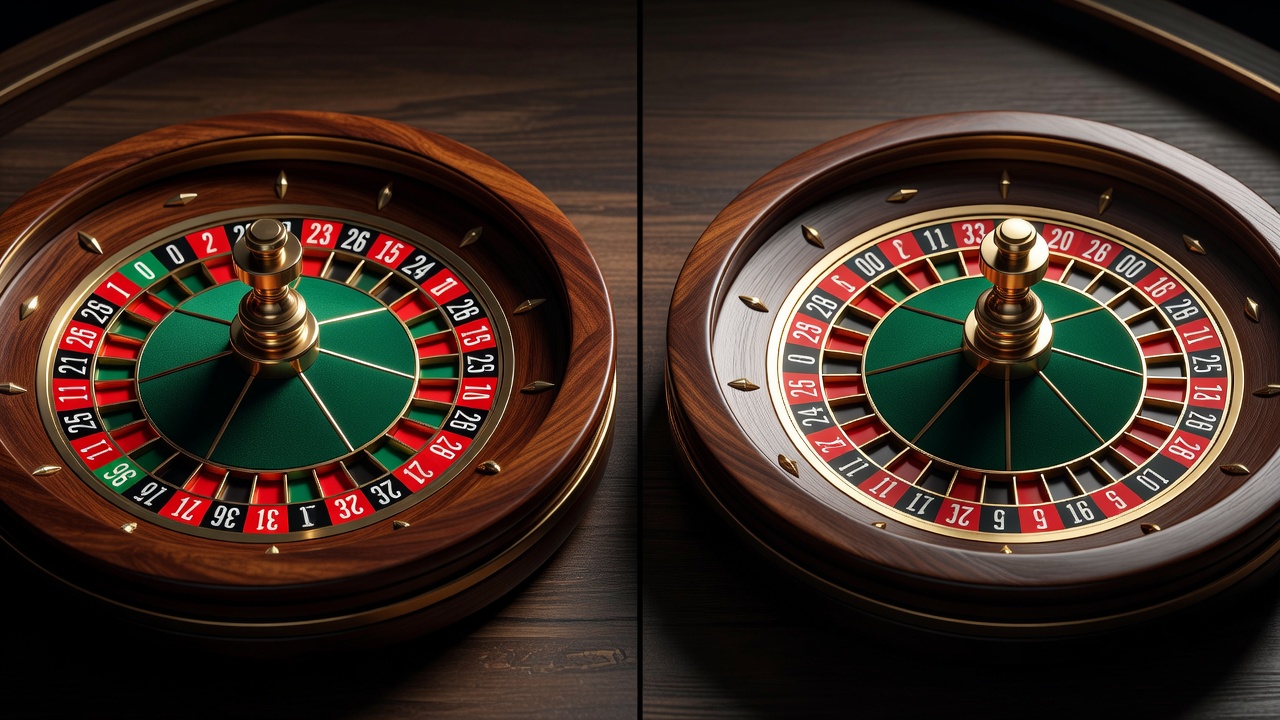 Live Roulette Game Variants: American vs. European - live roulette game